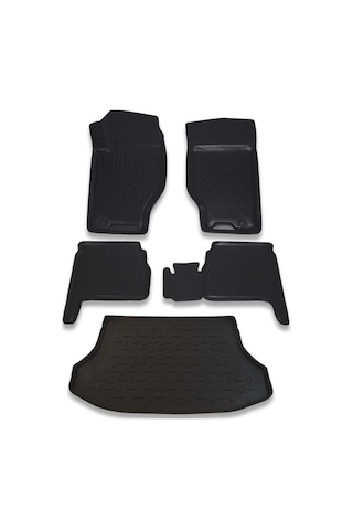 Kia Sorento 2003-2009 Paspas Ve Bagaj Havuzu Seti Siyah