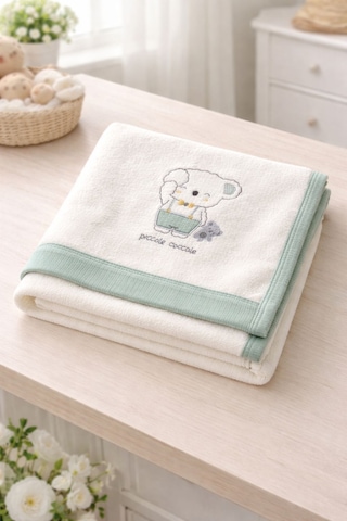 Eke My Baby %100 Organik Pamuklu Kundak Havlu 82x90 Cm 0 - 9 Ay