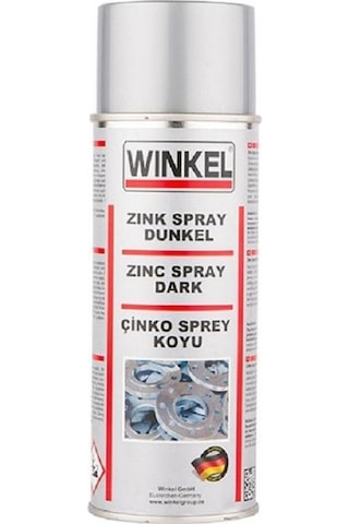 Winkel Koyu Renkli Zinc Çinko Galvaniz Sprey 400 ML