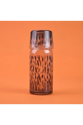 Rakle Calista Bardaklı Sürahi Seti - Siyah - 700 Ml