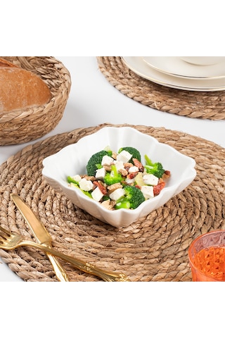 Porsima 1749n Porselen Kase Desenli Derin Salata Kase 15cm