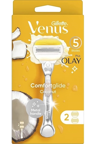 Gillette Venus Comfortglide Olay Kadın Tıraş Makinesi + 2 Yedek Başlık