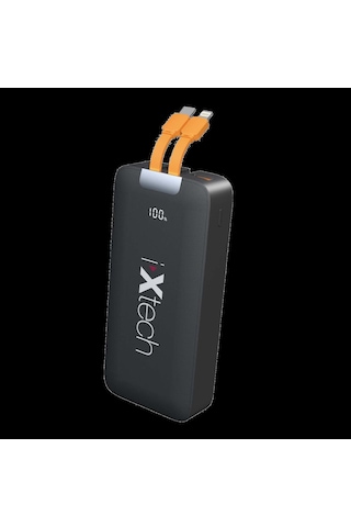 İxtech 20.000 Mah Powerbank 22.5w Siyah Ix-pb023