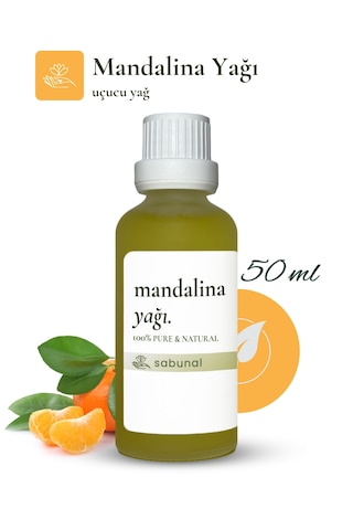 Sabunal Mandalina Yağı 50 ML Aromaterapi Ve Cilt Bakım Yağı