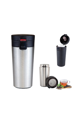 Kişiye Özel 5303 Krom Çelik Termos Kupa 350Ml