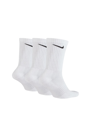 Nike Sx7664-100 Everyday Cushion Crew Unisex Çorap Beyaz