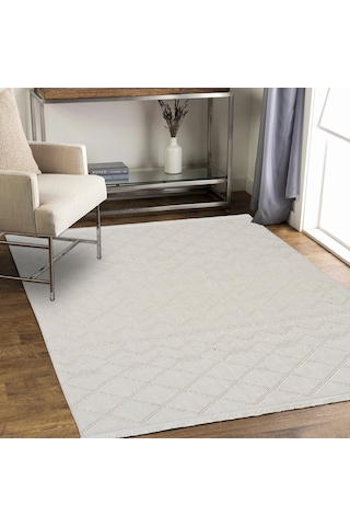 Dolce Vita Halı Bohem 387 Linen Modern Halı Krem