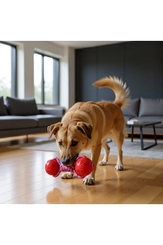 Runaway Kauçuk Toplu Köpek Oyuncağı Dayanıklı Ve Eğlenceli