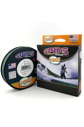 Fins Spin 137 Metre Örgü Misina Yeşil 0.15mm