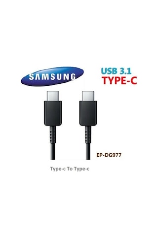 Note 10 / S10 Type-C To Type-C Şarj Ve Data Kablosu Ep-Dg