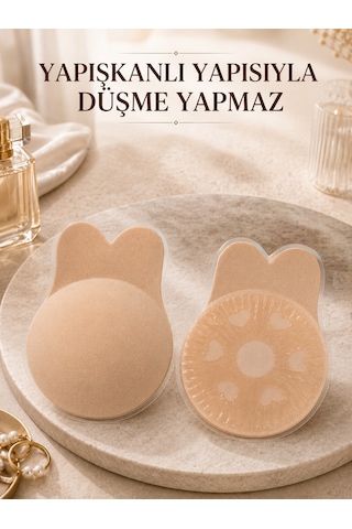Emvera Kendinden Yapışkanlı Silikon Destek Pedi Günlük Ve Özel Gün Kullanımına Uygun Çok Renkli