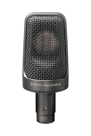 Audio-technica Ae3000 Kardioid Kapasitif Enstrüman Mikrofonu, Siy