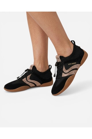 Steve Madden Bıscottı-r Blk/gold Kadın Blk/gold Sneakers Bıscottı-r siyah