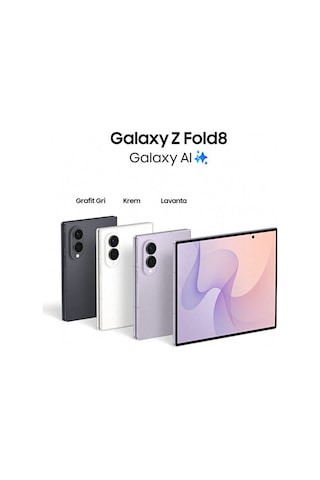 Samsung Galaxy Z Fold8 12 GB 512 GB (Samsung Türkiye Garantili)