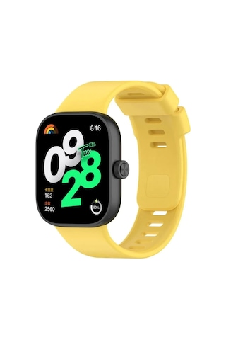 Newface Xiaomi Redmi Watch 4 Klasik Kordon - Sarı