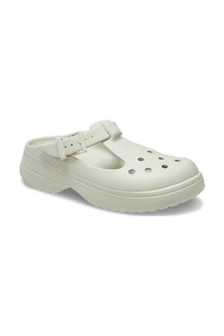 Crocs Classic Mary Jane Clog Kadın Terlik - Ekru