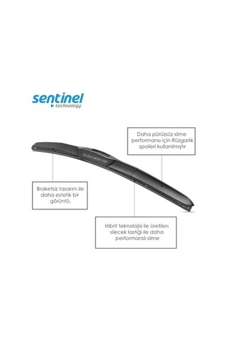 Sentinel Hibrit Silecek Takımı Nissan Qashqai 2014-2020 İle Uyumlu