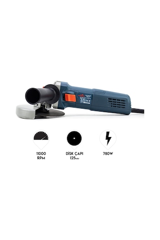 Dawreek DE-140500 BSE EL0077 Spiral Taşlama 125 MM