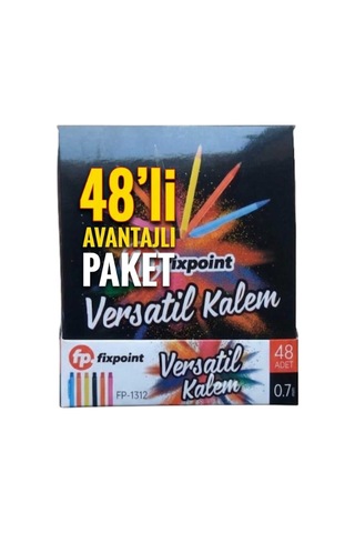 Fp-1312 0,7 Versatil Kalem 48 Li Karışık Karışık Fp-1312 0,7 Versatil Kalem 48 Li Karışık Karışık