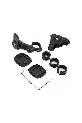 Ulzyvf 360 Derece Dönebilen Çıkarılabilir Motosiklet Bisiklet Telefon Tutucu - Titreşim Engelleme