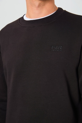 Tommy Life Omar Siyah Şardonlu Erkek Sweatshirt - 88137 Siyah