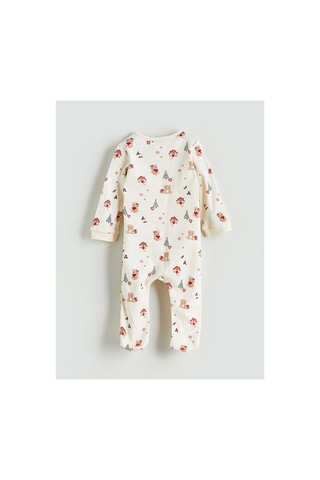Alıta Cıty Farkıyla Lcw Baby Ekru Yılbaşı Temalı Kız Bebek Tulum - 940159392