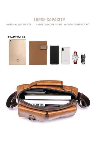 Eternal Lucky Büyük Kapasiteli Yatay Çapraz Çanta-haki 01 Haki