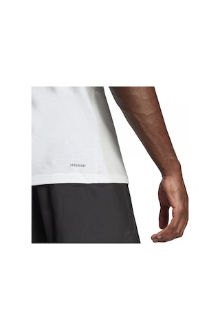 Adidas Train Essentials Feel Ready Logo Erkek Yuvarlak Yaka Tişört IM4373