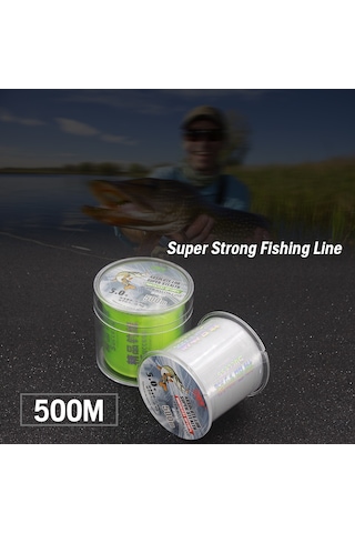 Reedark 500 Metre Yeşil 3.0 Nilon Balıkçılık İpi - Dayanıklı, Hızlı Su Girişi Ve Düşük Gerilim Özelliği