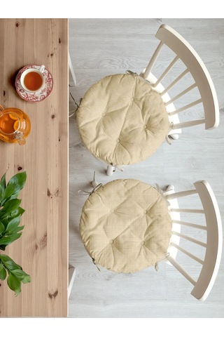 Mia Cara Sandalye Yastık Seti 40 Cm 2 Adet 391145652 Bej