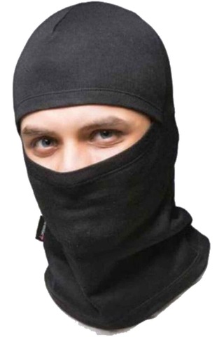 Royaleks Polar Termal Kar Maskesi Ve İpli Boyunluk Bere Siyah Set