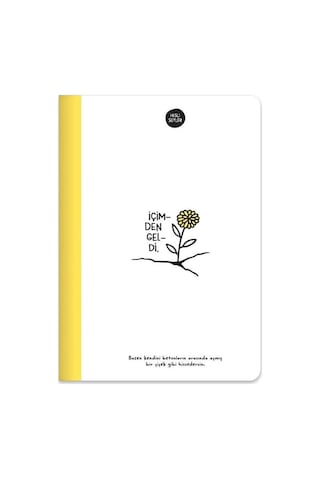 Keskin Color Hisli Şeyler A5 80 Yp. Renkli Sayfa Sarı Çizgili Defter 500641-99