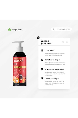 Batana Yağı Şampuanı 100 ML