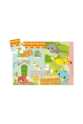 Djeco Dekoratif Puzzle 24 Parça Pachat And His Friends