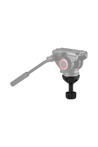 Samdoo 75mm Alüminyum Tripod转接器 - 3/8" Arayüz, 1/4" & 3/8" Hızlı Montaj Vidalari İle, Bowl Tipi Tripodlardan Düzüme Dönüştürücü