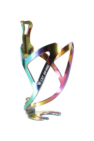 West Bıkıng Bisiklet Alüminyum İçecek Şişesi Tutucu, Renk: Renkli Çok Renkli