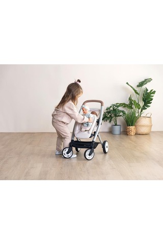 Smoby Maxi-cosi&quinny Oyuncak İkiz Bebek Arabası - Bej 253222