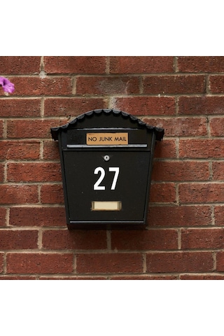 Yansıtıcı Adres Numarası Sticker 0-9 Kaiyi