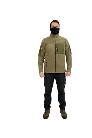 Mysia Outdoor Haki Soft Shell Taktik Polar Mont Avcı 7 Cep Çok Renkli