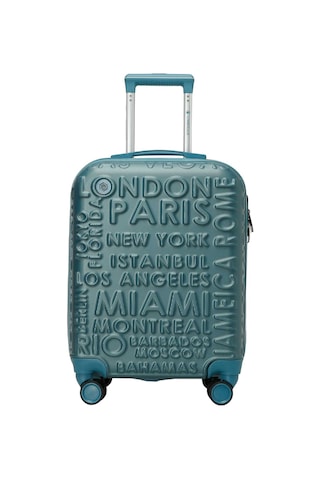 Lumberjack Lugano -k Abs 5fx Mavi Unisex Küçük Boy Valiz 000000000101972756 Mavi