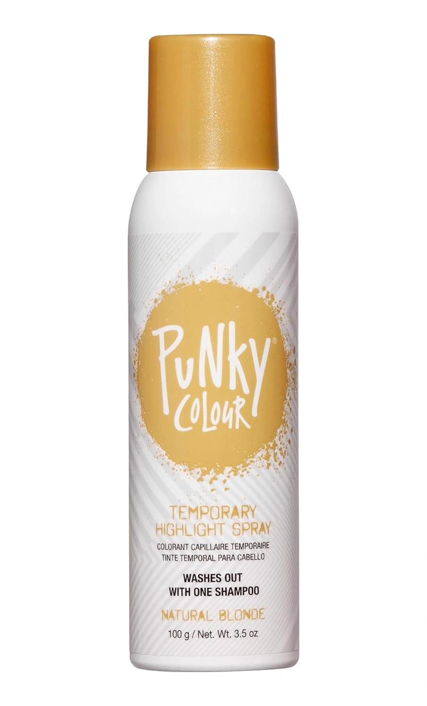 Punky Colour Işıltılı Ve Renkli Saç Spreyi Natural Blonde 100gr