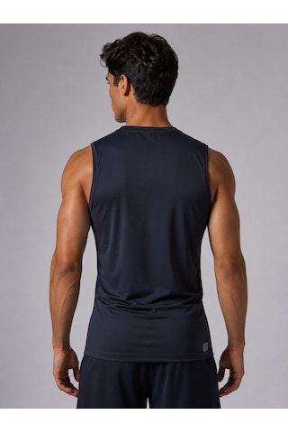 Umbro Dry Top Erkek Lacivert Spor Atlet Sıfır Kollu Tişört Tf0059