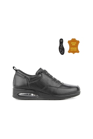 Muya Hanka Airmax-6 Nokta Anatomik Kadın Ayakkabı Siyah Siyah