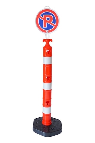 İleri Trafik Kauçuk Ağırlıklı Plastik Yol Dikmesi 534230993 110 x 1200 MM 10'lu Set