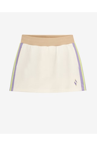 Skechers W Diagonal Lw Fleece Sweatshort Kadın Off White Şort S2510049-102 Off White Beyaz
