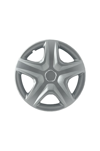 Renault Clio Symbol Megane 15" İnç Uyumlu 4 Adet 1 Takım Gri Jant Kapağı