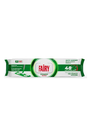 Power Wipes Mop Uyumlu Yer Temizlik Havlusu 50 Yaprak Beyaz Sabun Beyaz Sirke & Karbonat 48 Saat Temizlik Etkili İz Bırakmayan Formül 1000'li Set 01090139