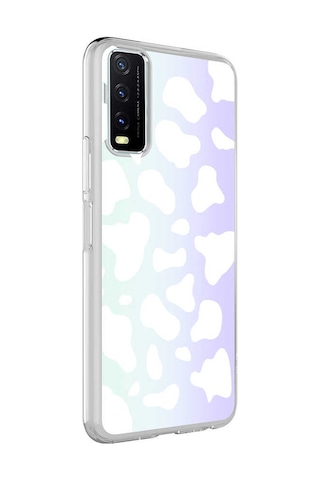Nourthkiingdom Vivo Y20s Kılıf Nrtk M-blue Desenli Kapak - Zebra No1 Zebra No1