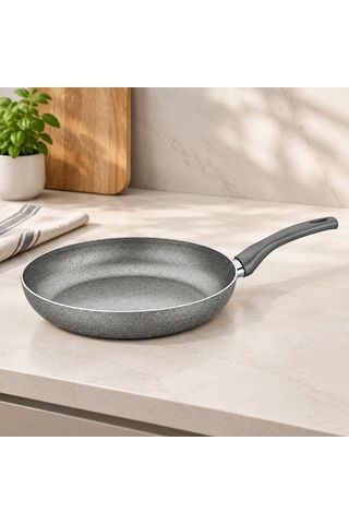 Granit Tava 24 Cm Tek Saplı Çok Renkli