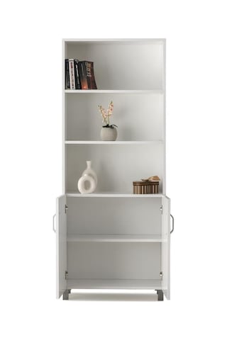 Buket Dolaplı 5 Raflı Kitaplık 70x32x178cm 001